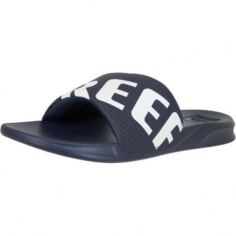 Reef Badelatschen One Slide dunkelblau/weiß
