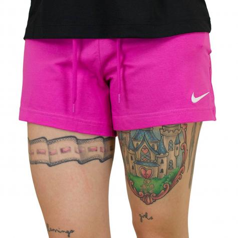 Nike Damen Shorts Jersey pink/weiß 