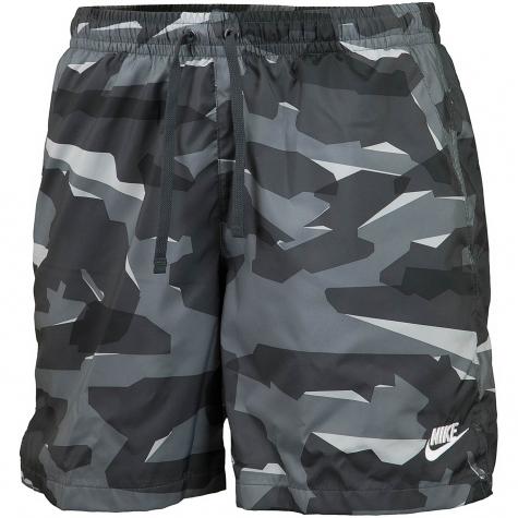 Nike Shorts CE Camo Woven grau/weiß