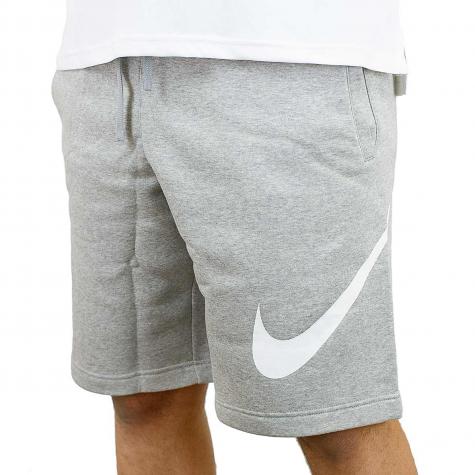 Nike Short Fleece EXP Club grau/weiß 