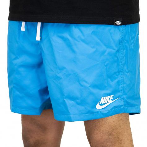 Nike Shorts Woven Flow blau/weiß 