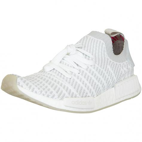 Adidas Originals Sneaker NMD R1 STLT Primeknit weiß/grau