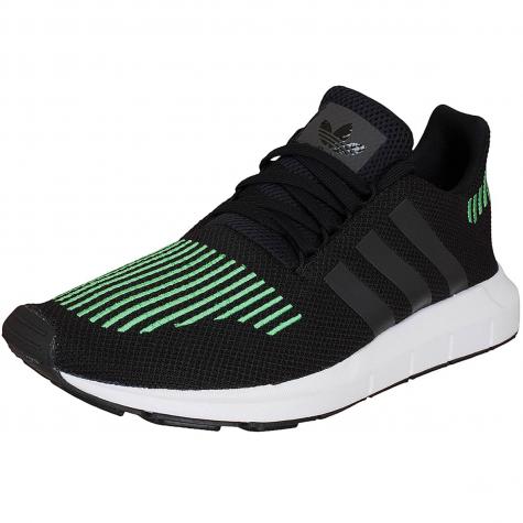 Adidas Originals Sneaker Swift Run schwarz/grün 