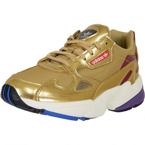 Adidas Originals Damen Sneaker Falcon gold/weiß 