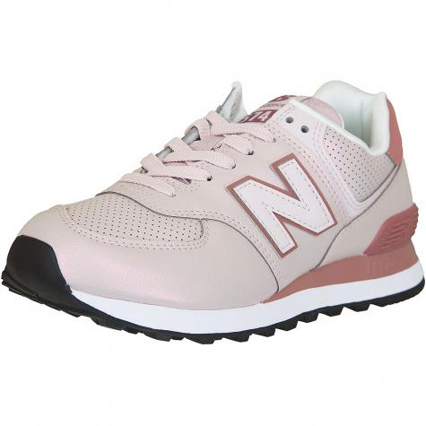New Balance Damen Sneaker 574 Synthetik/Leder rosa 