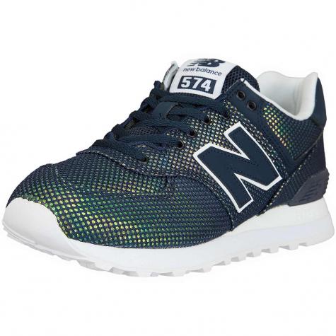 New Balance Damen Sneaker 574 Textil/Synthetik galaxy dunkelblau 