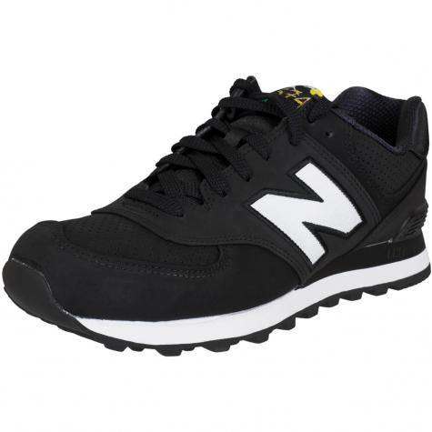 New Balance Sneaker ML574 D Textil/Synthetik schwarz 