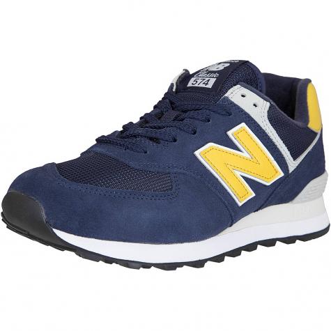 New Balance Sneaker 574 Leder/Mesh/Synthetik dunkelblau