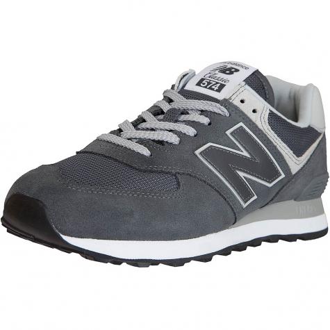 New Balance Sneaker 574 Leder/Textil/PU dunkelgrau 