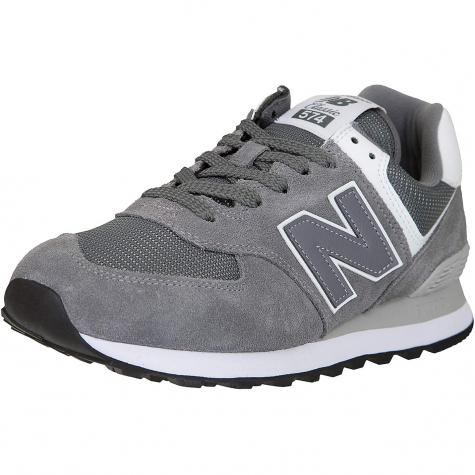 New Balance Sneaker 574 Wildleder/Mesh dunkelgrau 