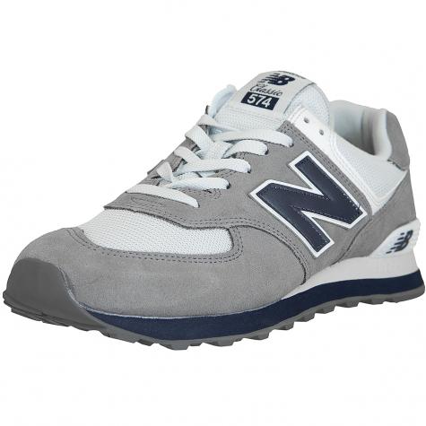 New Balance Sneaker 574 Wildleder/Textil grau 