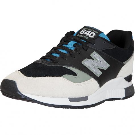 New Balance Sneaker 840 Leder/Textil weiß/schwarz/blau