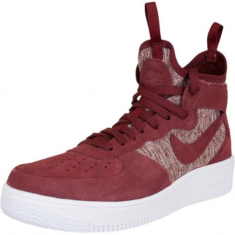 Nike Sneaker Air Force 1 UF Mid Premium rot/weiß 