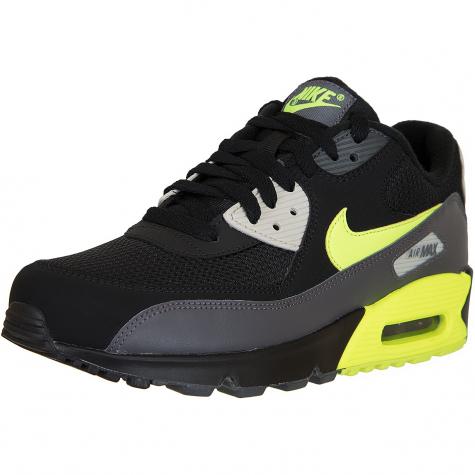 arrastrar evidencia Limitado ☆ Nike Sneaker Air Max 90 Essential grau/schwarz/gelb - hier bestellen!