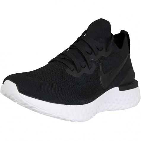 Nike Sneaker Epic React Flyknit 2 schwarz/weiß 