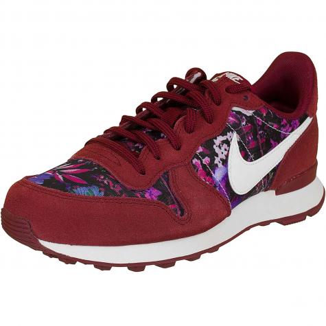Nike Damen Sneaker Internationalist Premium rot/weiß