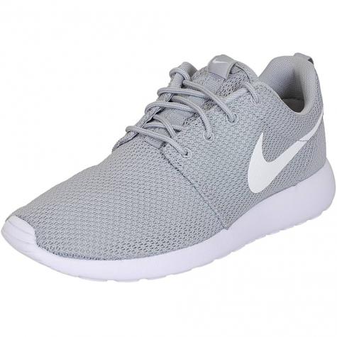 Nike Sneaker Roshe Run grau/weiß 