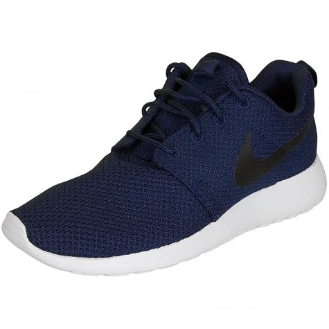 Nike Sneaker Roshe Run dunkelblau/schwarz 
