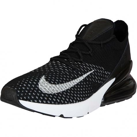 Nike Damen Sneaker Air Max 270 Flyknit schwarz/weiß 