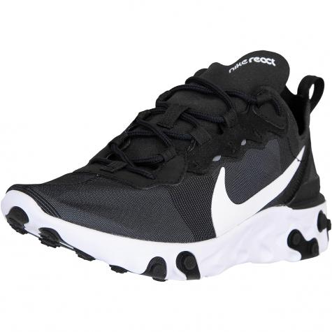 Nike Damen Sneaker React Element 55 schwarz 