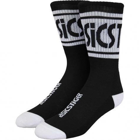 Asics Socken Crew schwarz/weiß 