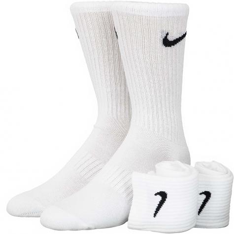 Nike Socken Cushion Crew 3er weiß/schwarz 