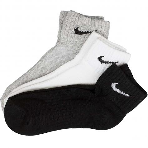 Nike Socken Cushion Quarter 3er mehrfarbig 
