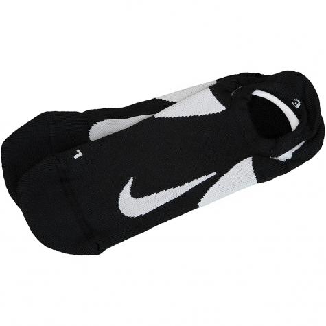 Nike Socken Dry Elite Cush No-Show schwarz/weiß 