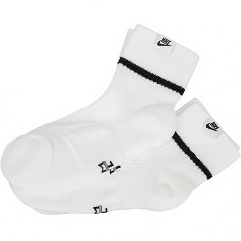 Nike Socken Essential Ankle 2er weiß/schwarz 