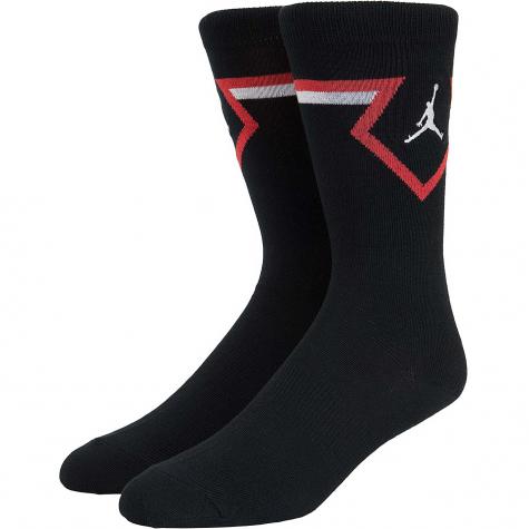 Nike Socken Jordan Legacy Diamond schwarz/weiß 