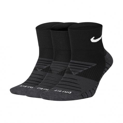 Nike Socken Everyday Max Cushion Ankle 3er schwarz/weiß 