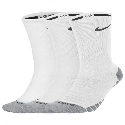 Nike Dry Cushion Crew Training Socken 3er Pack weiß 
