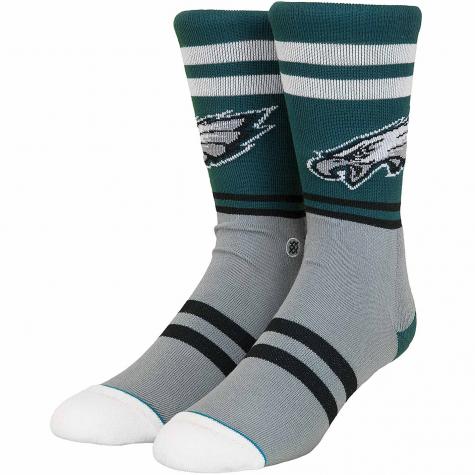 Stance Socken NFL Eagles Logo grün 