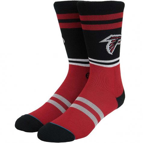 Stance Socken NFL Falcons Logo schwarz/rot 