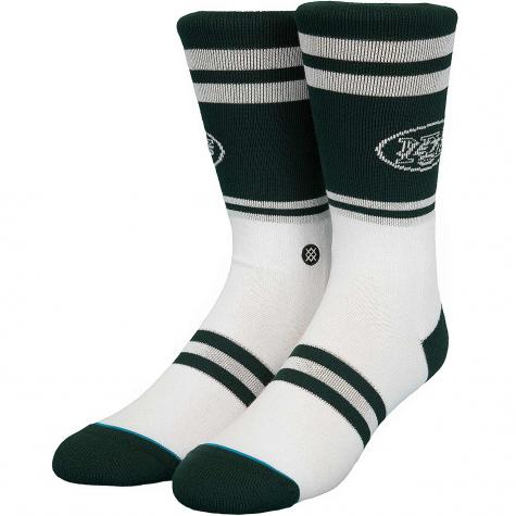 Stance Socken NFL Jets Logo grün/weiß 