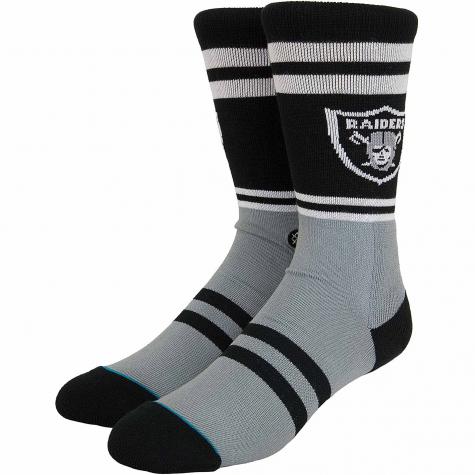 Stance Socken NFL Raiders Logo schwarz