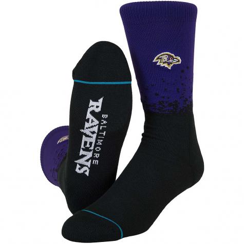 Stance Socken NFL Ravens Fade 2 lila 