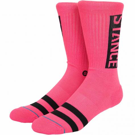 Stance Socken OG neon pink