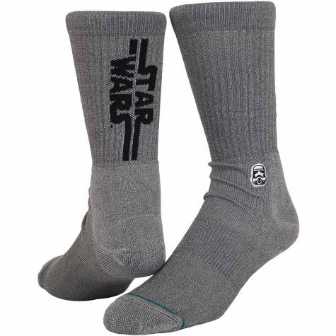 Stance Socken Star Wars Solid Trooper grau/schwarz