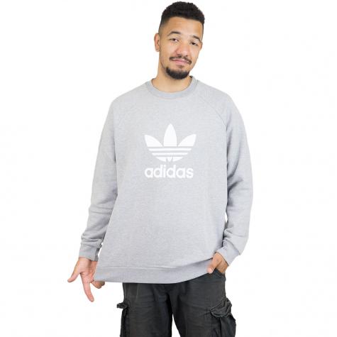 Adidas Originals Sweatshirt Trefoil grau 