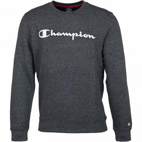 Champion Sweatshirt Logo dunkelgrau 