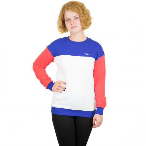 Illmatic Damen Sweatshirt Tillia Light rot/weiß/blau 