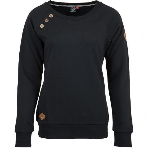 Ragwear Damen Sweatshirt Daria schwarz