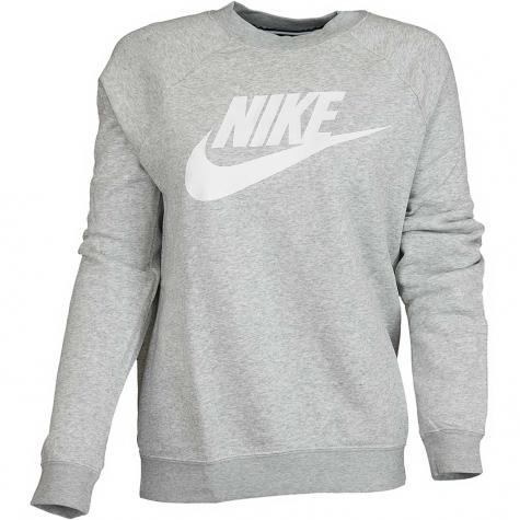 Nike Damen Sweatshirt Rally HBR grau/weiß 