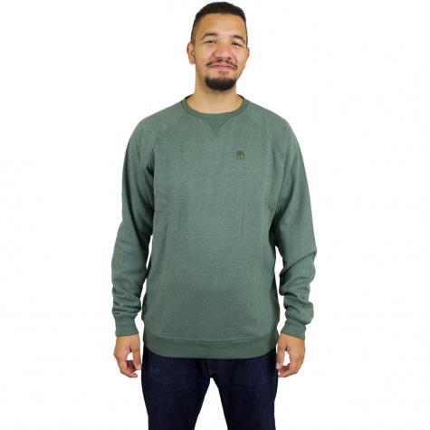 Mahagony Sweatshirt T.O.L. Brush grün melange 