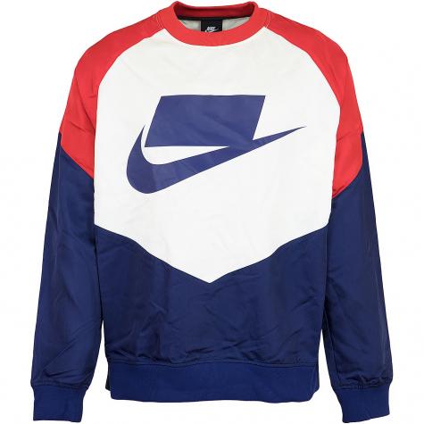 Nike Sweatshirt NSP Woven blau/rot 