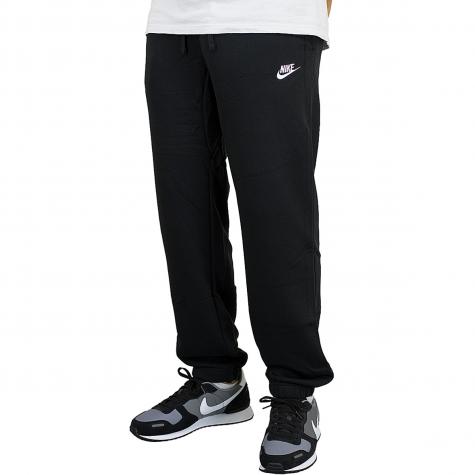 Nike Sweatpant Club French Terry CF schwarz/weiß 