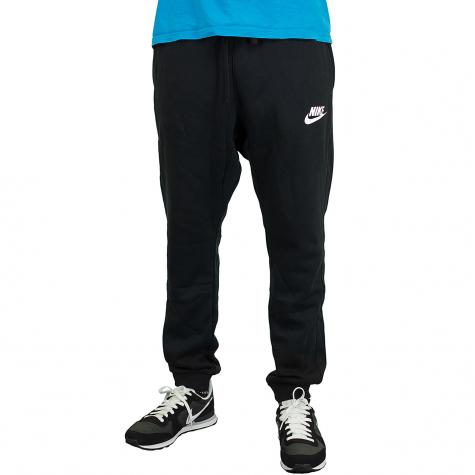 Nike Sweatpant GX Fleece schwarz/weiß 