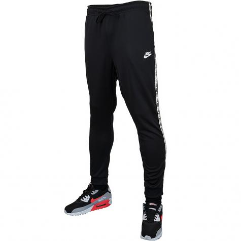 Nike Sweatpant Repeat Poly schwarz/weiß 