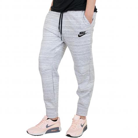 Nike Damen Sweatpants Advance 15 weiß/schwarz 